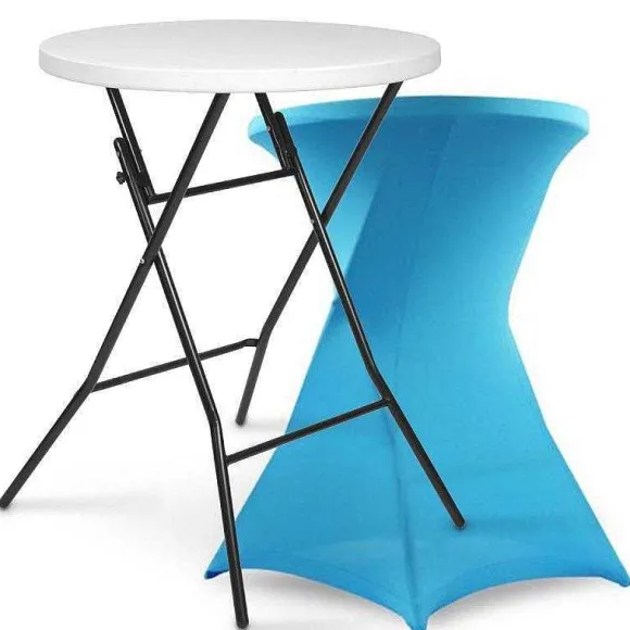 Outlet RETIF Ensemble Mange-Debout + Housse Turquoise Acier Rekkem 80 X 110 Cm