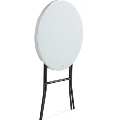 Outlet RETIF Ensemble Mange-Debout + Housse Grise Acier Rekkem 80 X 110 Cm