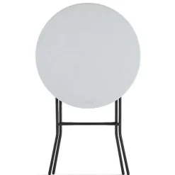 Outlet RETIF Ensemble Mange-Debout + Housse Grise Acier Rekkem 80 X 110 Cm