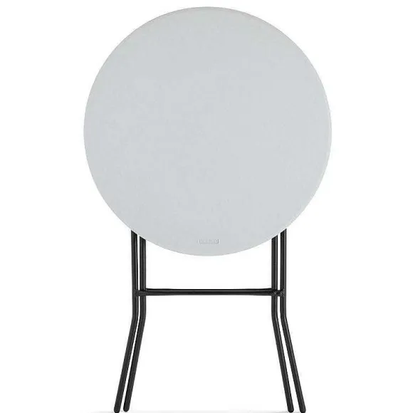 Outlet RETIF Ensemble Mange-Debout + Housse Grise Acier Rekkem 80 X 110 Cm