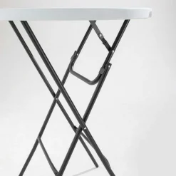 Outlet RETIF Ensemble Mange-Debout + Housse Grise Acier Rekkem 80 X 110 Cm