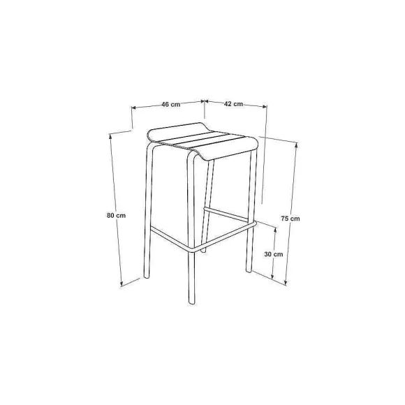 New RETIF Ensemble Mange-Debout Rond Alicante En Aluminium Pour 4 Personnes Vert Jonc