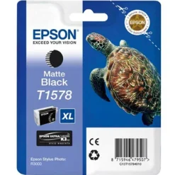 Online RETIF Epson Cartouche Jet D'Encre D'Origine Coloris Noir Mat C13T157840-C13T157840