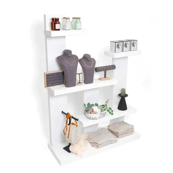 Best Sale RETIF Etag Re 5 Niveaux Blanc L100Xp34Xh143.50Cm