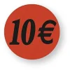 Best Sale RETIF Etiquette Adh Sive En Papier 10 Rouge Diam Tre 3,6Cm Par 500