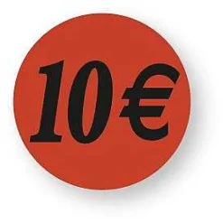 Best Sale RETIF Etiquette Adh Sive En Papier 10 Rouge Diam Tre 3,6Cm Par 500