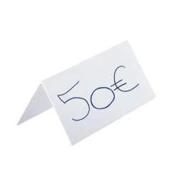 Cheap RETIF Etiquette Chevalet Blanche 76X38Mm - Par 100