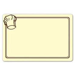 Best RETIF Etiquette Etal D Lice Cr Me Toque Marron 7 X 10 Cm - Par 50