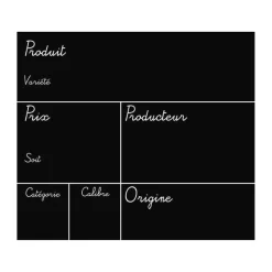Online RETIF Etiquette Pvc Fruits Et L Gumes 16X14Cm Par 10