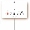 Sale RETIF Etiquette Roulettes Pique-Inox 'Neutre' Blanc 15X10Cm Par 10