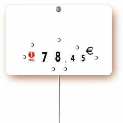 Sale RETIF Etiquette Roulettes Pique-Inox 'Neutre' Blanc 15X10Cm Par 10
