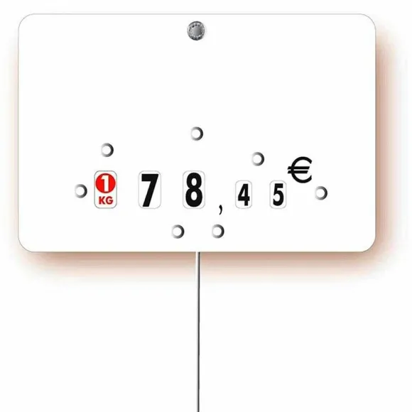 Sale RETIF Etiquette Roulettes Pique-Inox 'Neutre' Blanc 15X10Cm Par 10