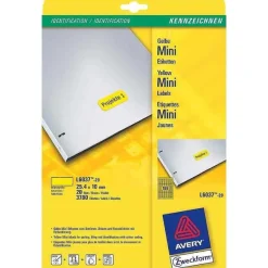 New RETIF Etiquettes, 25,4 X 10 Mm, Rouge - Par 3780