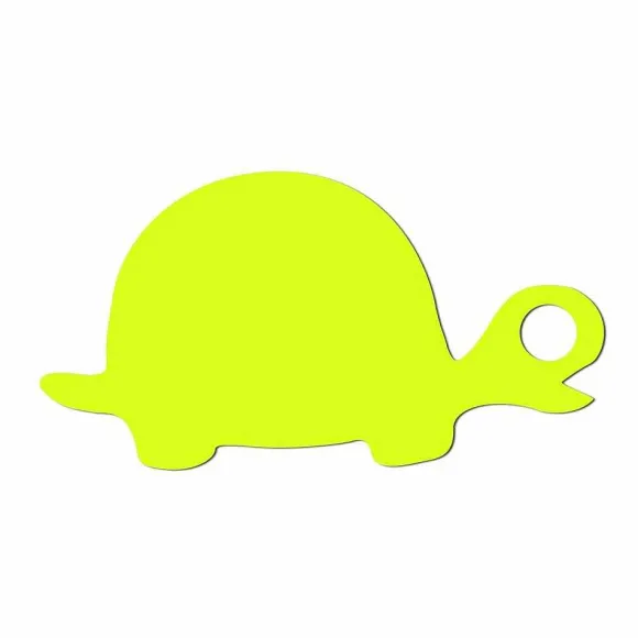 Store RETIF Etiquettes Tortue Anis 5 X 2.7 Cm - Par 24 Lots De 50