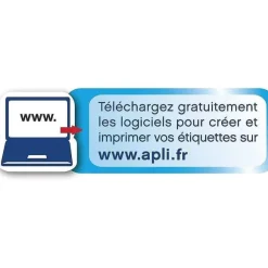 Best RETIF Etui De 1625 Etiquettes Multi Usage 38,1 Cm X 21,2Cm Blanc
