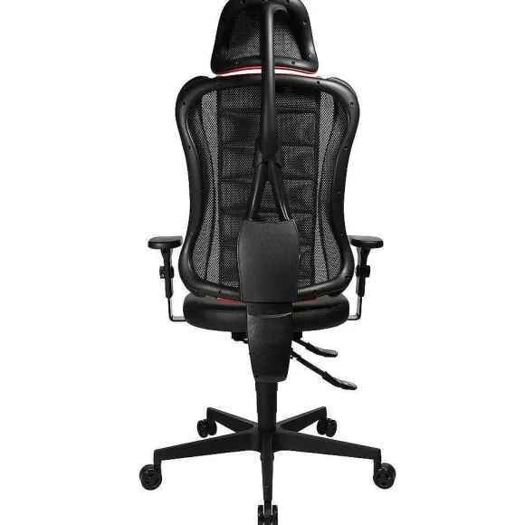 Online RETIF Fauteuil Baquet Gamer Race Avec T Ti Re Et Accoudoirs En Coloris Rouge Et Noir