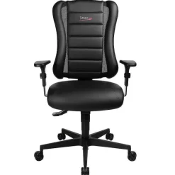 Shop RETIF Fauteuil Baquet Gamer Race Avec Accoudoirs En Coloris Noir