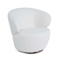 Shop RETIF Fauteuil Cosy En Bouclette Blanc