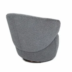 Best Sale RETIF Fauteuil Cosy En Bouclette Gris