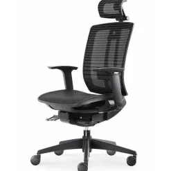 Shop RETIF Fauteuil De Direction - Filet Noir