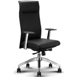 Best Sale RETIF Fauteuil De Direction Style Aviateur - Cuir Noir