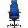 New RETIF Fauteuil De Direction Tr S R Sistant Utilisateur Jusqu' 200 Kg - Noir Et Bleu