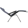 Fashion RETIF Fauteuil De Relaxation Gris Pliable Anti-Feu M2