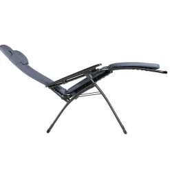 Fashion RETIF Fauteuil De Relaxation Gris Pliable Anti-Feu M2