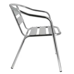 Cheap RETIF Fauteuil D'Ext Rieur Empilable Bruxelles En Aluminium