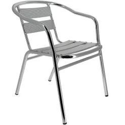 Cheap RETIF Fauteuil D'Ext Rieur Empilable Bruxelles En Aluminium