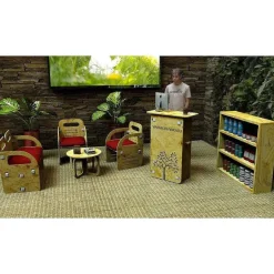 Fashion RETIF Fauteuil Enfant En Copeaux De Bois 100 % France ( 3 6 Ans )