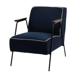 Clearance RETIF Fauteuil Huggy Uni Bleu