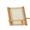 Cheap RETIF Fauteuil Interieur Et Exterieur En Acacia Massif Et Corde Salvador
