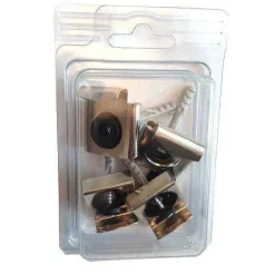 Store RETIF Fixation Miroir Pattes + Vis Et Chevilles Par 4
