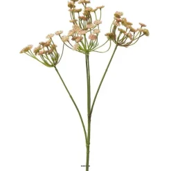 Discount RETIF Fleur D&Rsquoaneth Artificielle En Tige 4 Ramures H68Cm Rose P Le Best