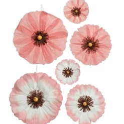 Sale RETIF Fleurs En Papier Rose 20+ 30+ 40 Cm 2 Coloris Possibles