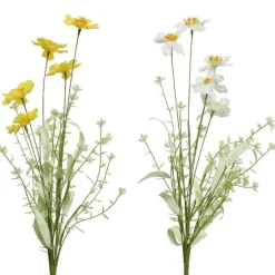 Best Sale RETIF Fleurs Sur Tige Jaune/Blanc 2 Coloris Possibles