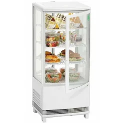 Clearance RETIF Frigo Vitrine Poser 86 Litres Blanc