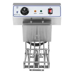 Best RETIF Friteuse Acier Inox 2 Bacs 16 Litres Cuve Et Resistance Amovible Robinet Vidan