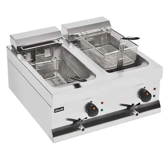 Store RETIF Friteuse Electrique Double Silverlink Df66