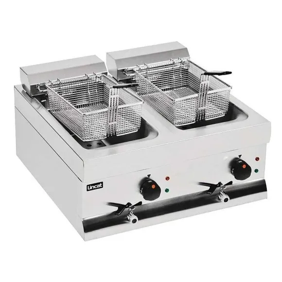 Store RETIF Friteuse Electrique Double Silverlink Df66