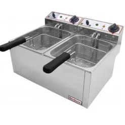 Cheap RETIF Friteuse Lectrique Poser Sans Robinet De Vidange D'Une Capacit 2X 6 Litres
