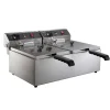 Outlet RETIF Friteuse Lectrique Poser 2 Cuves De 6 Litres Sans Robinet De Vidange