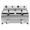 Shop RETIF Friteuse Lectrique Professionnelle Restaurant 2X10 Litres Robinets De Vidan