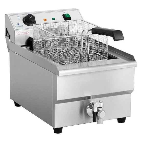 Sale RETIF Friteuse Lectrique Professionnelle Restaurant 16 Litres 6 000 Watts Robinet D