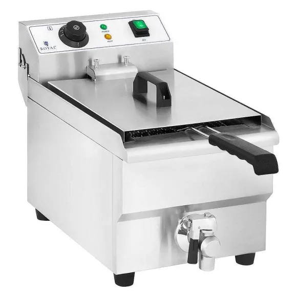 Store RETIF Friteuse Lectrique Professionnelle Restaurant 10 Litres Avec Robinet De Vidan