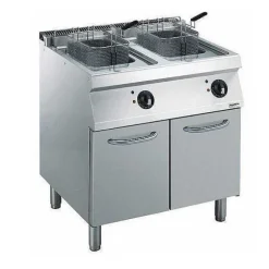Clearance RETIF Friteuse Lectrique Sur Coffre Deux Cuves D'Une Capacit De 14 Litres