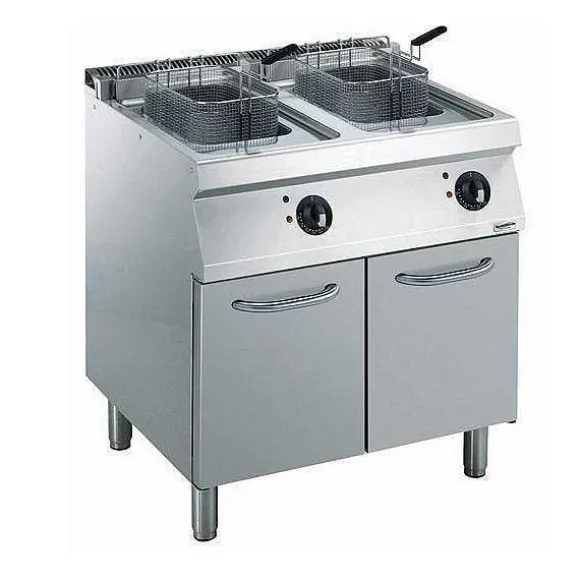 Clearance RETIF Friteuse Lectrique Sur Coffre Deux Cuves D'Une Capacit De 14 Litres