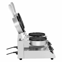 Shop RETIF Gaufrier Double Rond 2 600 Watts Inox