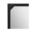 Shop RETIF Grand Miroir Mural En M Tal Noir 160X110Cm Style N O-Industriel